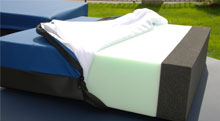 Mattresses for healthcare - A premium high quality ultracell foam mattress offering long term support and 
comfort. Firm side rails create a stable platform whether seated or sleeping. High 
quality Recovery 5 healthcare zippered cover that is antimicrobial, waterproof and breathable, with a non-skid bottom.