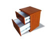 Custom designed casegoods are available. Finishes will be custom matched to client specifications.